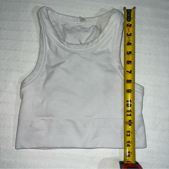 Alo Yoga Seamless Delight High Neck Bra Womens Size L Athleisure Lounge Workout - Picture 9 of 9